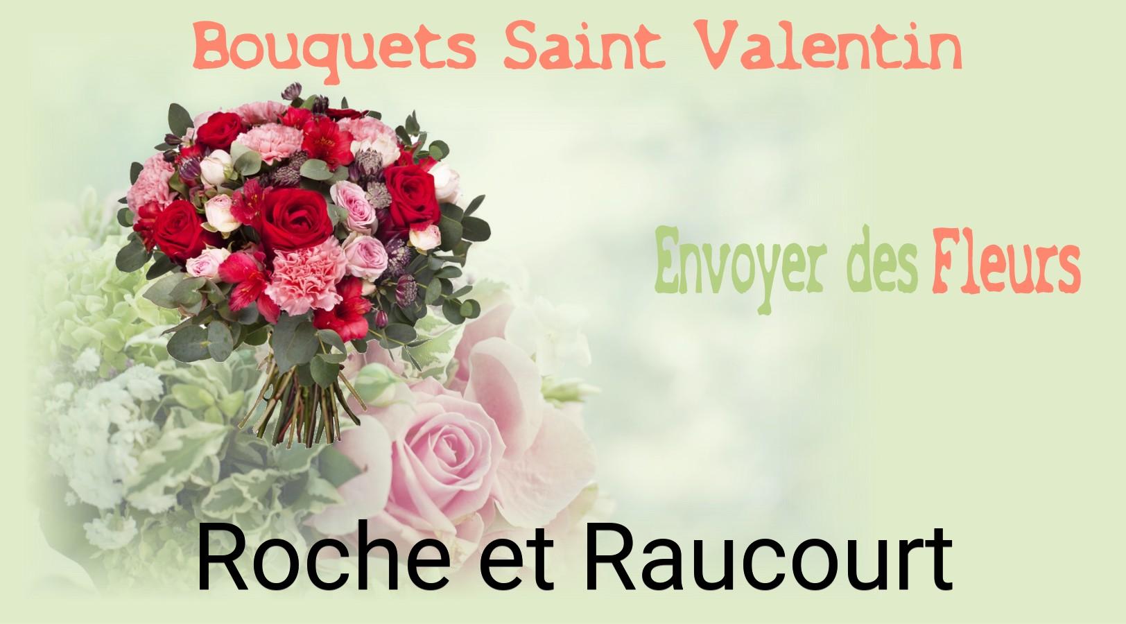 Roses de Saint-Valentin livrées à Roche-et-Raucourt
